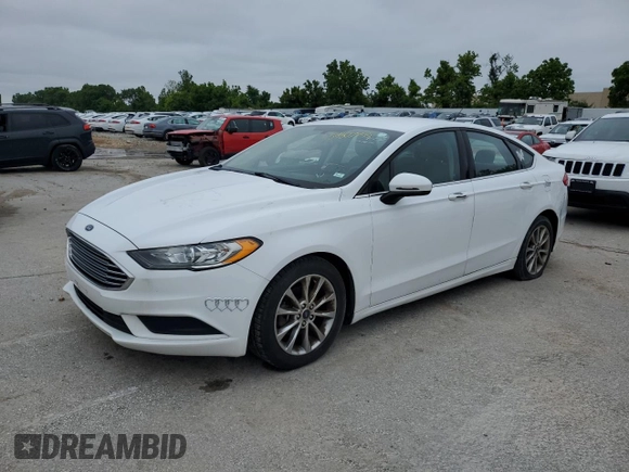 2017 Ford Fusion SE z VIN 3FA6P0HD9HR123410, wystawiony jako Copart lot #59807795 z przebiegiem 131 641 mil mil oraz Czysty tytuł • Clean title. Historia ofert i sprzedaży dostępna na DreamBid. Obrazek 1.