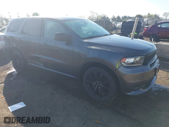 2019 Dodge Durango GT z VIN 1C4RDJDG5KC651411, wystawiony jako IAAI lot #42056540 z przebiegiem 193 042 mil mil oraz . Historia ofert i sprzedaży dostępna na DreamBid. Obrazek 1.