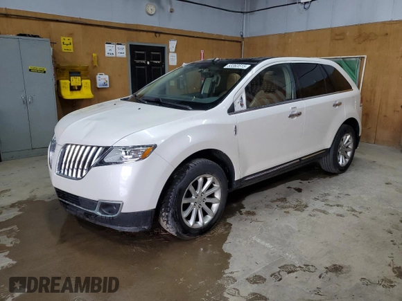 2012 Lincoln MKX z VIN 2LMDJ6JK9CBL02245, wystawiony jako Copart lot #53363515 z przebiegiem 130 227 mil mil oraz Czysty tytuł • Clean title. Historia ofert i sprzedaży dostępna na DreamBid. Obrazek 1.