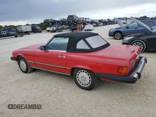 1989 Mercedes-Benz 560 with VIN WDBBA48D1KA100530, listed as a Copart auction lot 74240804 with Not Provided miles and Salvage Title. Bid and sale history available at carsss.com. Image 2.