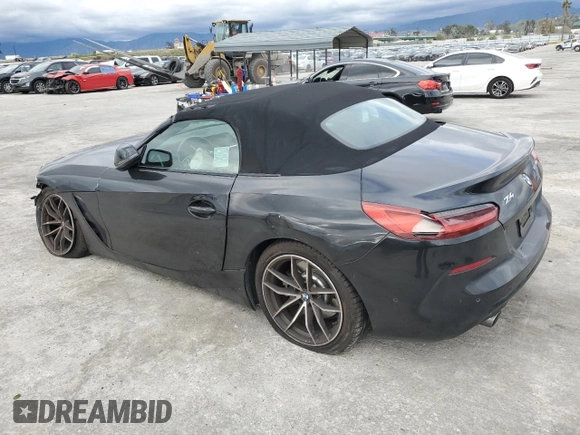 2019 BMW Z4 sDrive30i with VIN WBAHF3C54KWW42809, listed as a Copart auction lot 45155744 with 0 mi miles. Bid and sale history available at carsss.com. Image 2.