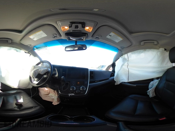2015 Toyota Sienna SE with VIN 5TDXK3DC4FS566084, listed as a IAAI auction lot 41777561 with 153,002 mi miles and . Bid and sale history available at carsss.com. Image 19.