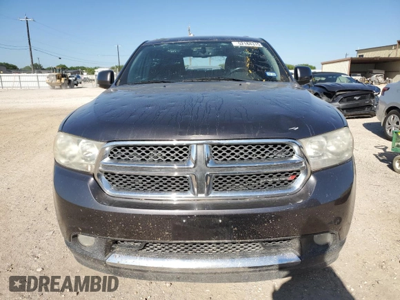 2013 Dodge Durango Crew with VIN 1C4RDHDG2DC686256, listed as a Copart auction lot 52184315 with 150,075 mi miles and Salvage title. Bid and sale history available at DreamBid. Image 5.