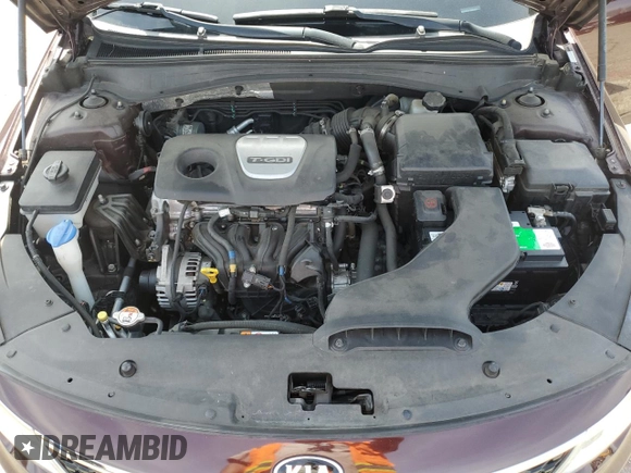 2016 Kia Optima LX Turbo with VIN 5XXGT4L17GG022393, listed as a Copart auction lot 50048175 with 79,429 mi miles and Salvage Title. Bid and sale history available at carsss.com. Image 13.