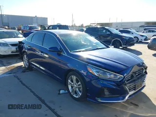 2018 Hyundai Sonata SEL with VIN 5NPE34AFXJH669873, listed as a IAAI auction lot 41375443 with 100,407 mi miles and . Bid and sale history available at DreamBid. Image 1.