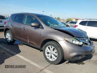 2012 Nissan Murano S z VIN JN8AZ1MU8CW101337, wystawiony jako IAAI lot #42463035 z przebiegiem 108 228 mil mil oraz . Historia ofert i sprzedaży dostępna na DreamBid. Obrazek 1.
