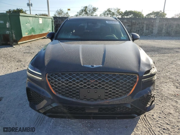 2023 Genesis GV70 3.5T Sport with VIN KMUMCDTC7PU083934, listed as a Copart auction lot 84536484 with 6,554 mi miles and Salvage Title. Bid and sale history available at carsss.com. Image 5.