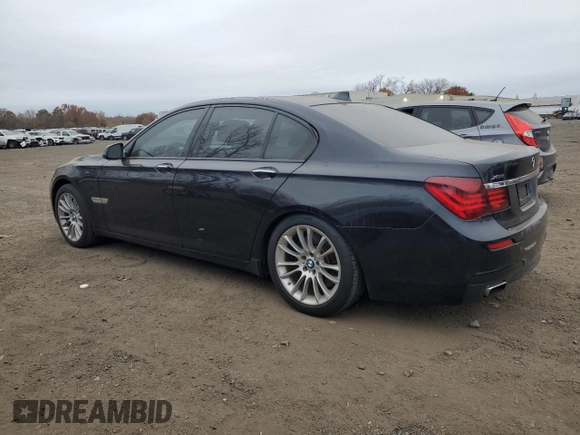 2014 BMW 7 Series 750i xDrive with VIN WBAYB6C52ED224729, listed as a Copart auction lot 77781224 with 0 mi miles and Salvage Title. Bid and sale history available at carsss.com. Image 2.