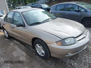 2003 Chevrolet Cavalier with VIN 1G1JC52F437221342, listed as a IAAI auction lot 42601498 with 31,072 mi miles and . Bid and sale history available at DreamBid. Image 1.