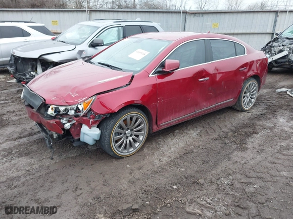 2012 Buick LaCrosse Convenience with VIN 1G4GB5E32CF233190, listed as a IAAI auction lot 41555248 with 96,998 mi miles. Bid and sale history available at carsss.com. Image 17.