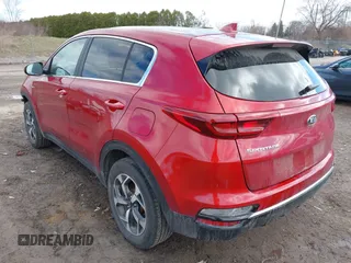2022 Kia Sportage LX with VIN KNDPMCAC5N7009840, listed as a IAAI auction lot 41922293 with 32,647 mi miles and . Bid and sale history available at DreamBid. Image 3.