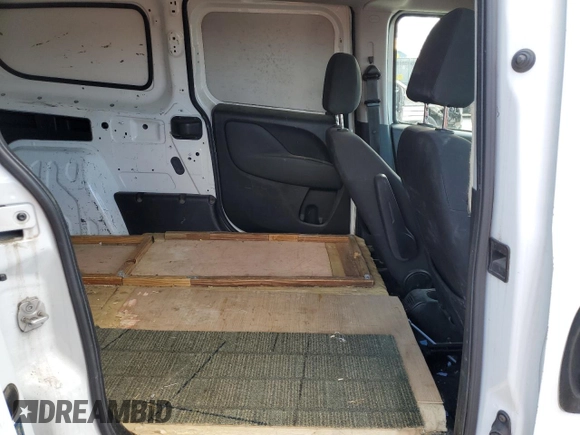 2015 Ram ProMaster City Cargo Tradesman SLT with VIN ZFBERFBTXF6963244, listed as a Copart auction lot 53054215 with 121,623 mi miles and Salvage Title. Bid and sale history available at carsss.com. Image 11.