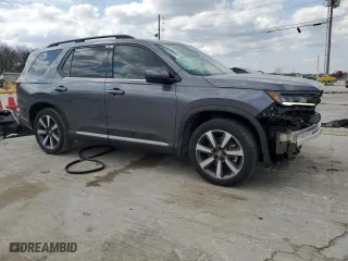 2024 Honda Pilot Touring with VIN 5FNYG1H71RB036980, listed as a Copart auction lot 47827115 with 5,646 mi miles and Salvage Title. Bid and sale history available at carsss.com. Image 4.