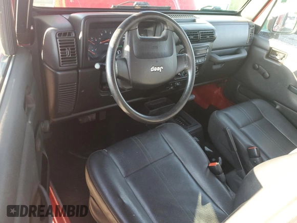 2005 Jeep Wrangler SE with VIN 1J4FA29S85P330100, listed as a Copart auction lot 85862984 with 75,526 mi miles and Salvage Title. Bid and sale history available at carsss.com. Image 8.