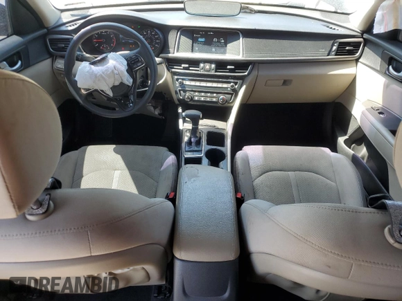 2018 Kia Optima LX with VIN 5XXGT4L34JG232426, listed as a Copart auction lot 52958085 with 75,608 mi miles and Salvage Title. Bid and sale history available at carsss.com. Image 8.