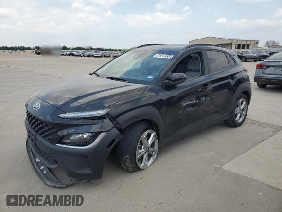 2023 Hyundai Kona SEL with VIN KM8K62AB0PU975647, listed as a Copart auction lot 53509955 with 64,852 mi miles and Clean Title. Bid and sale history available at DreamBid. Image 1.