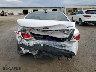 2015 Hyundai Sonata Hybrid Limited with VIN KMHEC4A45FA121367, listed as a Copart auction lot 50946745 with 99,098 mi miles and Salvage Title. Bid and sale history available at carsss.com. Image 6.