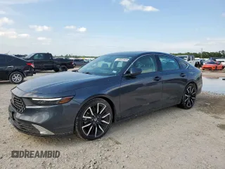 2023 Honda Accord Touring with VIN 1HGCY2F8XPA033379, listed as a Copart auction lot 60023835 with 20,195 mi miles and Salvage title. Bid and sale history available at DreamBid. Image 1.