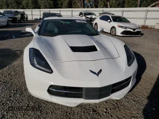 2017 Chevrolet Corvette 3LT with VIN 1G1YF2D77H5101239, listed as a Copart auction lot 81908564 with 0 mi miles and Salvage Title. Bid and sale history available at carsss.com. Image 5.
