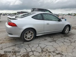2005 Acura RSX with VIN JH4DC54875S008659, listed as a Copart auction lot 53921895 with 287,109 mi miles and Clean Title. Bid and sale history available at carsss.com. Image 3.