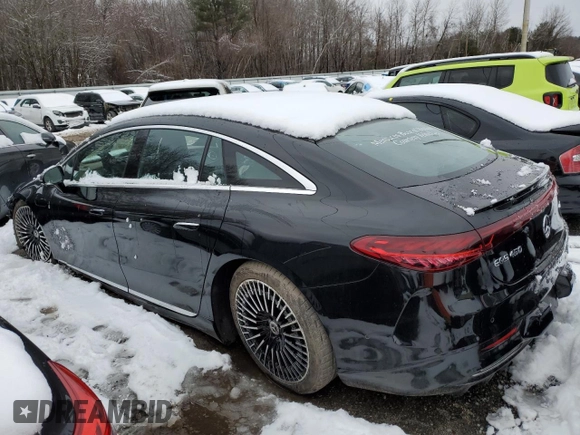 2023 Mercedes-Benz EQS 450 z VIN W1KCG2EB7PA023543, wystawiony jako Copart lot #82718293 z przebiegiem Nie podano mil oraz . Historia ofert i sprzedaży dostępna na DreamBid. Obrazek 2.