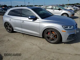 2019 Audi SQ5 Premium Plus with VIN WA1B4AFY1K2001448, listed as a Copart auction lot 73913714 with Not Provided miles and Non Repairable. Bid and sale history available at DreamBid. Image 4.