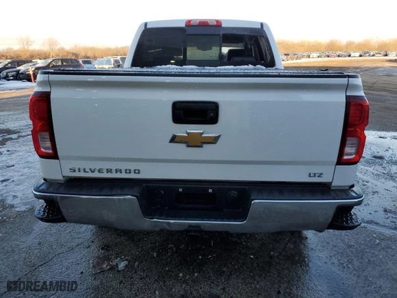 2017 Chevrolet Silverado 1500 LTZ with VIN 3GCUKSEC5HG101889, listed as a Copart auction lot 46186245 with 96,419 mi miles and Salvage Title. Bid and sale history available at carsss.com. Image 6.