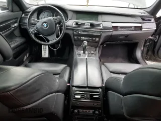 2011 BMW 7 Series 750Li with VIN WBAKB8C51BCY64787, listed as a Copart auction lot 47836285 with 137,444 mi miles and Non Repairable. Bid and sale history available at carsss.com. Image 8.
