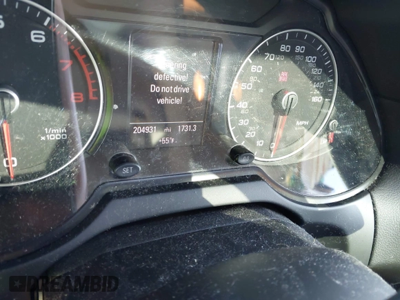 2013 Audi Q5 Premium Plus with VIN WA1LFAFP1DA085057, listed as a IAAI auction lot 41959939 with 204,931 mi miles and . Bid and sale history available at DreamBid. Image 7.