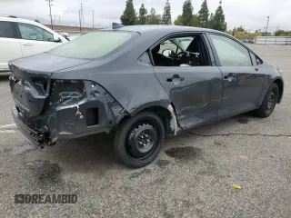 2024 Toyota Corolla LE with VIN JTDB4MEE6R3023626, listed as a Copart auction lot 49280615 with 19,342 mi miles and Salvage title. Bid and sale history available at DreamBid. Image 3.