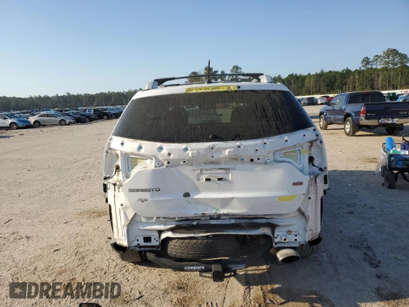 2014 Kia Sorento LX with VIN 5XYKT4A7XEG536121, listed as a Copart auction lot 49160335 with 103,118 mi miles and Salvage Title. Bid and sale history available at carsss.com. Image 6.