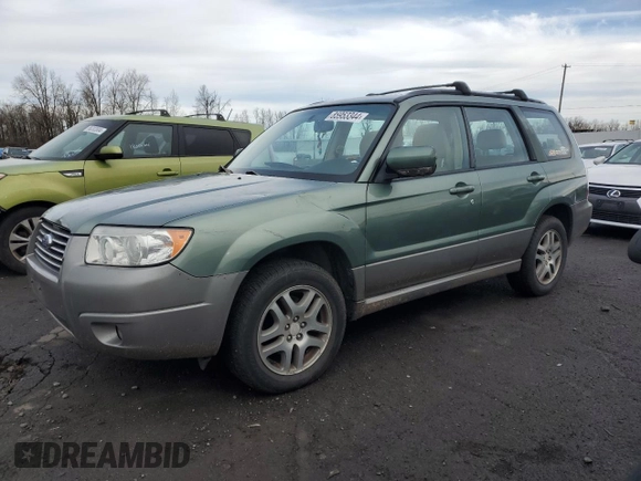 2006 Subaru Forester 2.5 X L.L. Bean Edition with VIN JF1SG67606H747020, listed as a Copart auction lot 85953344 with 186,865 mi miles and Clean Title. Bid and sale history available at carsss.com. Image 1.