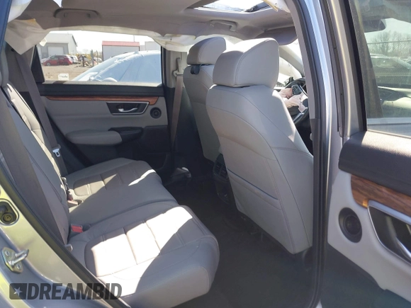 2019 Honda CR-V EX-L with VIN 7FARW2H84KE059010, listed as a IAAI auction lot 41971966 with 52,075 mi miles and . Bid and sale history available at carsss.com. Image 8.