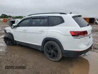 2023 Volkswagen Atlas SE z VIN 1V2KR2CA2PC527477, wystawiony jako Copart lot #52413805 z przebiegiem 36 706 mil mil oraz Nie do naprawy • Non repairable. Historia ofert i sprzedaży dostępna na DreamBid. Obrazek 2.