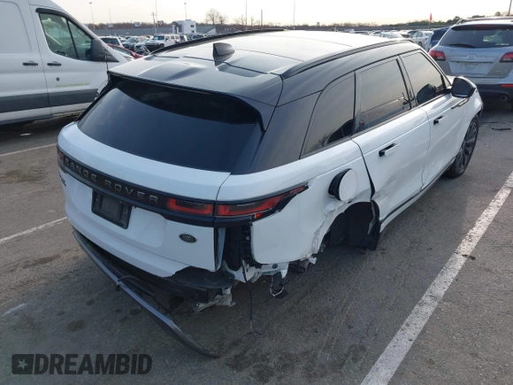 2019 Land Rover Range Rover Velar R-Dynamic SE z VIN SALYL2EX9KA782364, wystawiony jako IAAI lot #41775991 z przebiegiem 66 966 mil mil oraz . Historia ofert i sprzedaży dostępna na DreamBid. Obrazek 4.