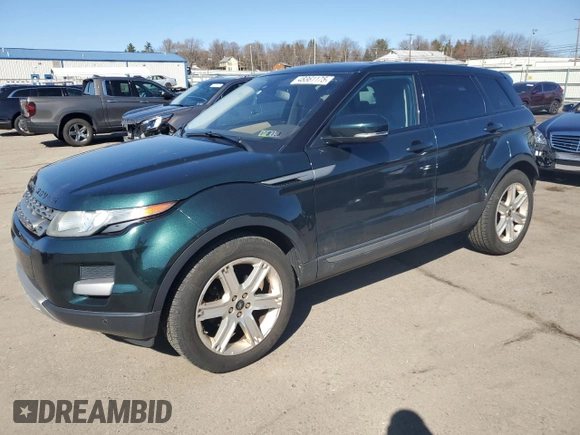 2013 Land Rover Range Rover Evoque Pure with VIN SALVN2BGXDH753287, listed as a Copart auction lot 48361175 with 121,900 mi miles and Salvage Title. Bid and sale history available at carsss.com. Image 1.