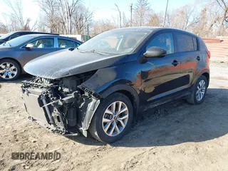 2015 Kia Sportage LX with VIN KNDPB3AC8F7761989, listed as a IAAI auction lot 41787389 with 31,706 mi miles and . Bid and sale history available at DreamBid. Image 2.