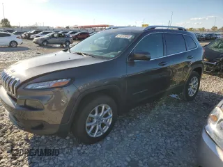 2018 Jeep Cherokee Latitude Plus with VIN 1C4PJMLXXJD517893, listed as a Copart auction lot 81373934 with 49,747 mi miles and Salvage Title. Bid and sale history available at DreamBid. Image 1.