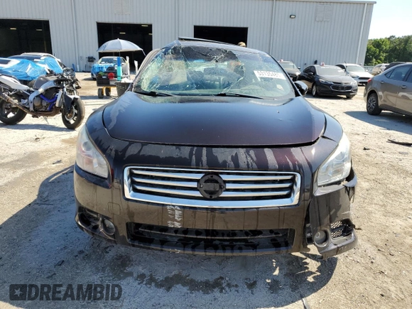 2014 Nissan Maxima SV with VIN 1N4AA5AP3EC471047, listed as a Copart auction lot 53135485 with 82,808 mi miles and Non repairable. Bid and sale history available at DreamBid. Image 5.