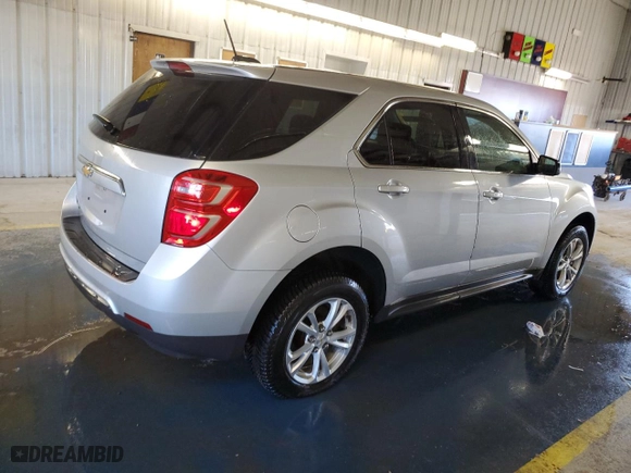 2017 Chevrolet Equinox LS with VIN 2GNFLEEKXH6300194, listed as a Copart auction lot 49261165 with 86,166 mi miles and Clean Title. Bid and sale history available at carsss.com. Image 3.