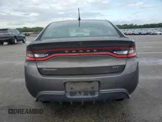 2015 Dodge Dart GT with VIN 1C3CDFEB8FD118821, listed as a Copart auction lot 64459445 with 122,870 mi miles and Salvage title. Bid and sale history available at DreamBid. Image 6.