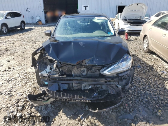 2019 Nissan Sentra S with VIN 3N1AB7AP0KY455414, listed as a Copart auction lot 55027795 with 64,714 mi miles and Salvage Title. Bid and sale history available at DreamBid. Image 5.