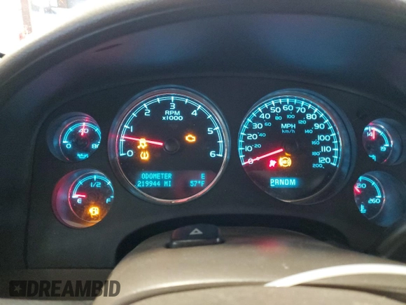 2012 Chevrolet Avalanche LTZ with VIN 3GNTKGE77CG143301, listed as a Copart auction lot 53314605 with 219,944 mi miles and Clean title. Bid and sale history available at DreamBid. Image 9.