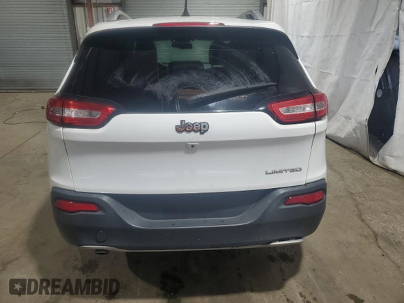 2016 Jeep Cherokee Limited with VIN 1C4PJLDB7GW311702, listed as a Copart auction lot 54344265 with 72,374 mi miles and Clean title. Bid and sale history available at DreamBid. Image 6.