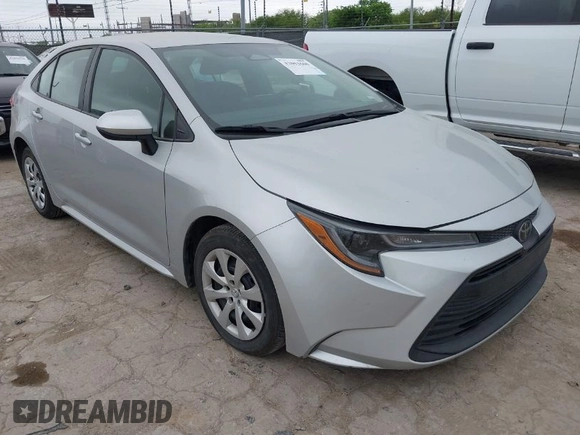 2024 Toyota Corolla LE with VIN 5YFB4MDE4RP129193, listed as a IAAI auction lot 42053600 with 24,649 mi miles and . Bid and sale history available at DreamBid. Image 1.