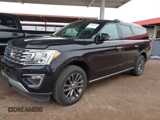 2020 Ford Expedition Max Limited with VIN 1FMJK1KT7LEA39196, listed as a IAAI auction lot 41810041 with 159,436 mi miles and . Bid and sale history available at DreamBid. Image 17.