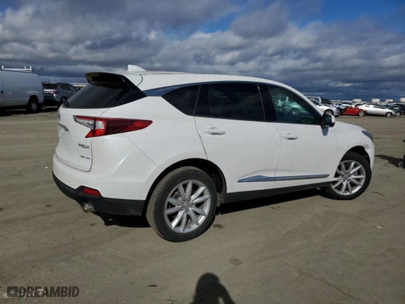 2020 Acura RDX with VIN 5J8TC2H31LL007834, listed as a Copart auction lot 46114675 with 35,859 mi miles and Salvage Title. Bid and sale history available at carsss.com. Image 3.