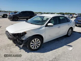 2015 Volkswagen Passat Limited Edition Edition z VIN 1VWAT7A3XFC018927, wystawiony jako Copart lot #48689255 z przebiegiem 92 205 mil mil oraz Szkoda całkowita • Salvage title. Historia ofert i sprzedaży dostępna na DreamBid. Obrazek 1.