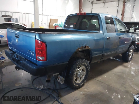 2006 Dodge 2500 SLT with VIN 1D7KS28C96J237592, listed as a IAAI auction lot 41389425 with 277,282 mi miles and . Bid and sale history available at DreamBid. Image 4.