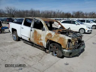 2016 Chevrolet Silverado 1500 LTZ with VIN 3GCUKSEC9GG298791, listed as a Copart auction lot 45483765 with Not Provided miles and Non Repairable. Bid and sale history available at DreamBid. Image 4.